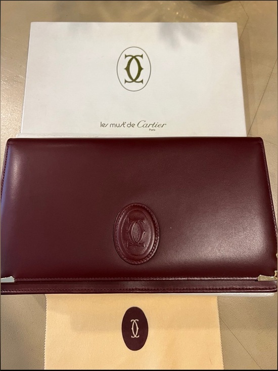 Cartier Handbags - Cartier Must de Cartier Clutch -Vintage 70s/80s -Authentic- EUC